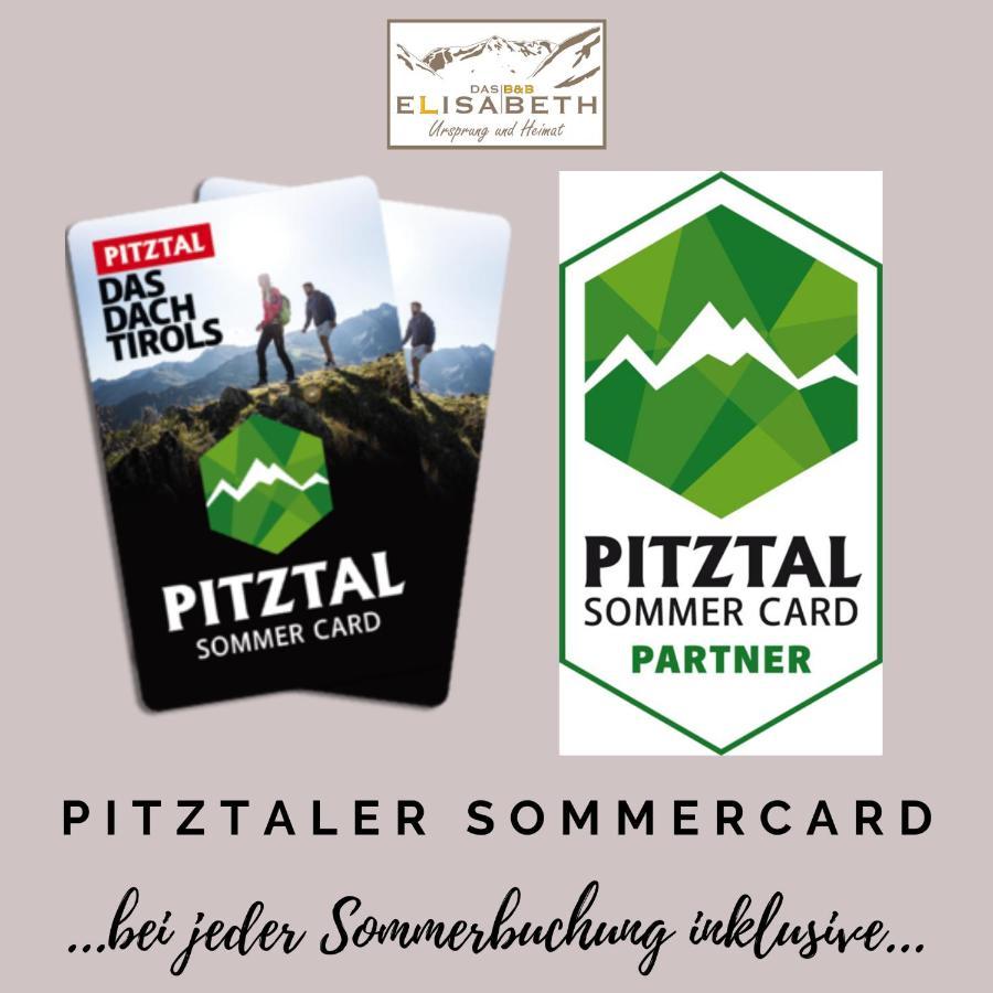 Haus Elisabeth Hotel Sankt Leonhard im Pitztal Kültér fotó